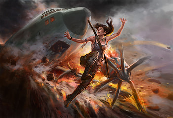 Tomb Raider Artwork, tomb-raider, games, artist, artwork, digital-art HD wallpaper