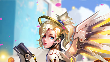 Mercy Overwatch Digital Arts, mercy-overwatch, overwatch, games, artist, artwork, digital-art, deviantart HD wallpaper