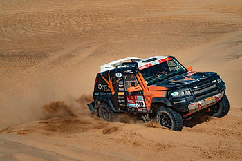 Land Rover DW-2, Rally Raid HD wallpaper