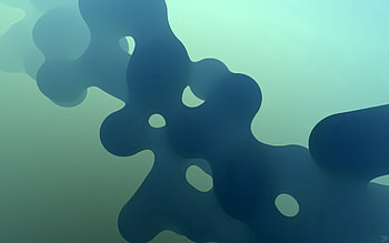 Abstract, Water, Circles, Form, Shadow HD wallpaper