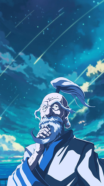 Hunter x Hunter Netero - Anime Night Sky Background, Anime, Hunter x Hunter HD phone wallpaper