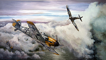Messerschmitt, Messerschmitt Bf 109, World War II, Germany, Military Aircraft, Luftwaffe / and Mobile Backgrounds HD wallpaper