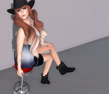 Revenge Cowgirl, cowgirl, boots, fantasy, hat HD wallpaper