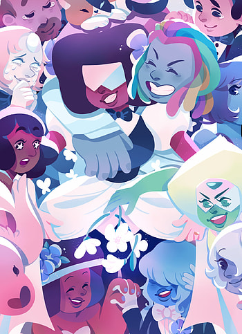Garnet, Reunion art, Emotional reunion, Heartwarming fan art HD phone wallpaper
