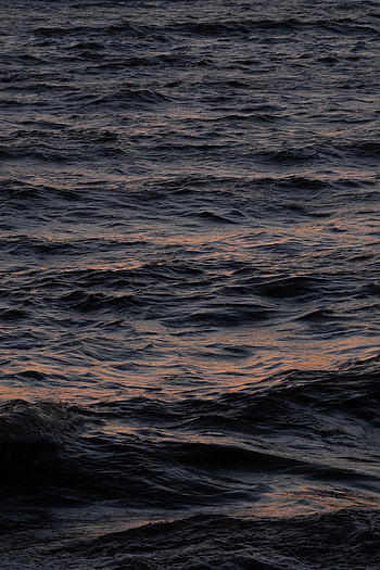 Nature, Water, Waves, Dark, Surface, Basin HD phone wallpaper