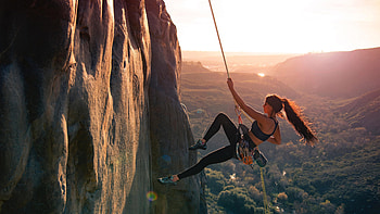 Mountain climbing , Stunning landscapes, Thrilling ascents, Inspiring views HD wallpaper