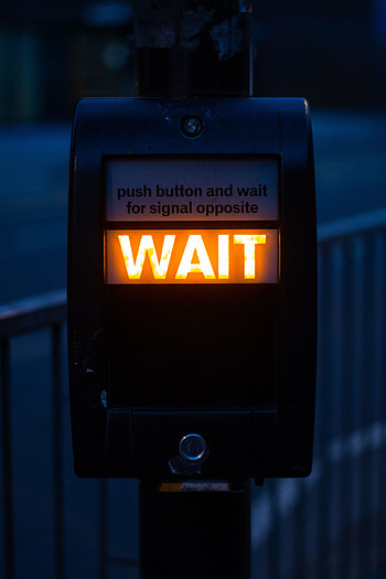 Words, Dark, Illumination, Backlight, Inscription, Waiting, Expectation, Button, Signal HD phone wallpaper