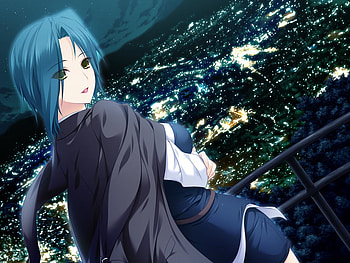 Sharing an amazing view, cute, girl, anime, city HD wallpaper