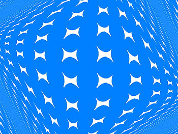 Stars, blue, white, illusion, texture, cool, space, bulge, cool illusion HD wallpaper