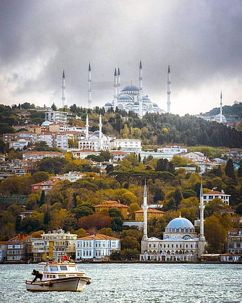 Istanbul turkey, cloud, sky HD phone wallpaper