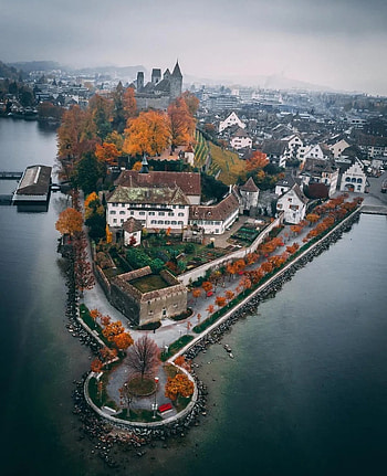 Amazing Switzerland, sky, bank HD phone wallpaper