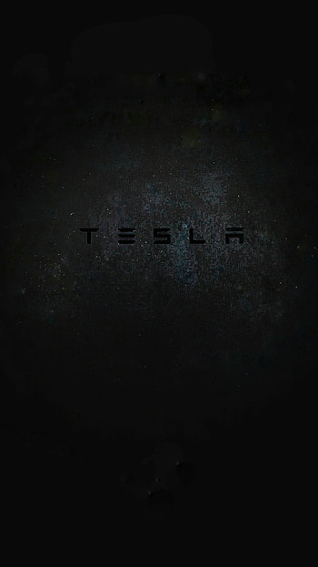 Night sky Tesla, black, model HD phone wallpaper