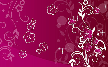 Abstract, Flowers, Waves, Patterns, Shine, Brilliance HD wallpaper