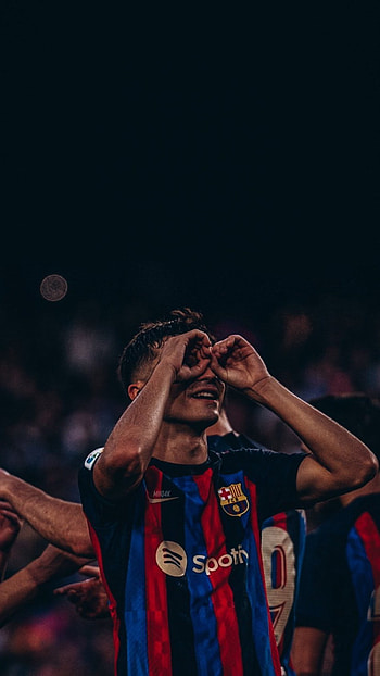 Pedri, fan, music, football HD phone wallpaper