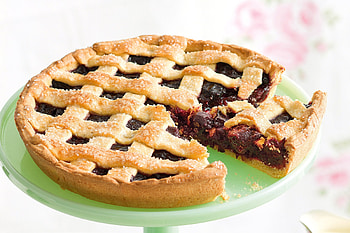 Cherry pie wonder, Classic recipe, Sweet temptation, Alluring treat HD wallpaper