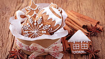 Gingerbread cookies, Warm spices, Festive delight, U indulgence HD wallpaper