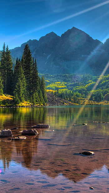 Beautiful For, River Background HD phone wallpaper