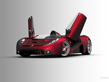 Bizzarrini_Livorno, bizzarrini, red HD wallpaper