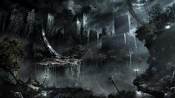 Post Apocalyptic Computer , Backgrounds | . HD wallpaper