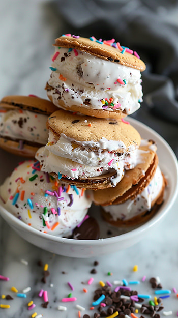 Sweet Treat Delight: Ice Cream Sandwich HD phone wallpaper