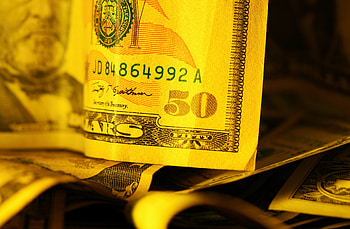 Fifty American Dollars Closeup, dollar, money, banknote, American, currency HD wallpaper