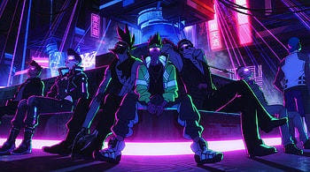 Cyberpunk Edgerunners - David in the club, Cyberpunk: Edgerunners, Anime, David (Cyberpunk: Edgerunners), Club, Virtual Reality HD wallpaper
