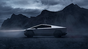 Tesla Cybertruck 2023 Night, tesla-cybertruck, tesla, cars, 2023-cars HD wallpaper