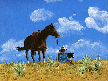 Black horse painting, animal, horse, p0ainting, art, man, run, grass HD wallpaper