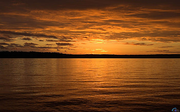 Landscape, Water, Sunset, Sky, Sea HD wallpaper