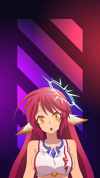 Jibril, Anime, No Game No Life HD phone wallpaper