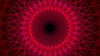 Abstract, Pattern, Fractal, Circle, Kaleidoscope HD wallpaper