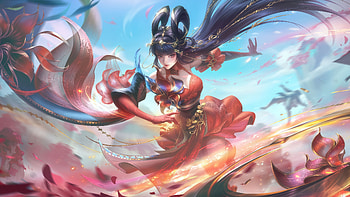 Change The Chinese Goddess Of The Moon, league-of-legends, games, artist, artwork, digital-art, artstation, video-games HD wallpaper