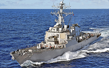 USS Hopper, , vector art, DDG-70, destroyer, United States Navy, US army, abstract ships, battleship, US Navy, Arleigh Burke-class, USS Hopper DDG-70 HD wallpaper