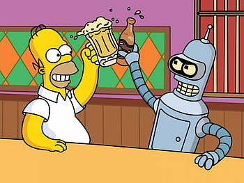 Homer Simpson, Simpsons, Cartoon HD wallpaper