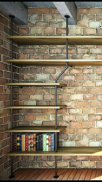 Shelf, Wall Background HD phone wallpaper