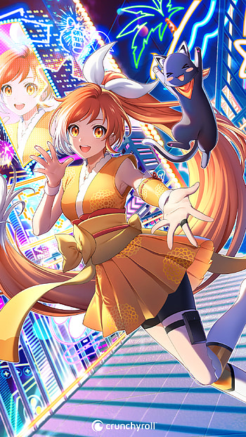 Crunchyroll-Hime, Anime, Virtual Youtuber HD phone wallpaper