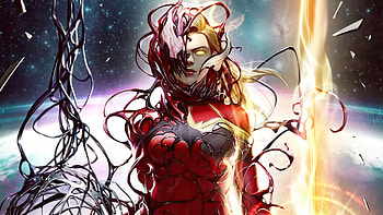 Carnage Captain Marvel, captain-marvel, superheroes, artwork, artist HD wallpaper