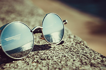 Sun, Reflection, Miscellanea, Miscellaneous, Sunglasses HD wallpaper