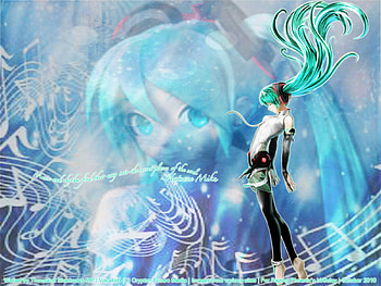(APPEND) Hatsune Miku, vocaloid, anime, hatsune miku, append HD wallpaper
