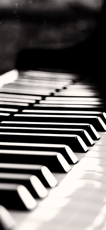 Piano, B&W keys, Musical instrument , Samsung Galaxy HD phone wallpaper