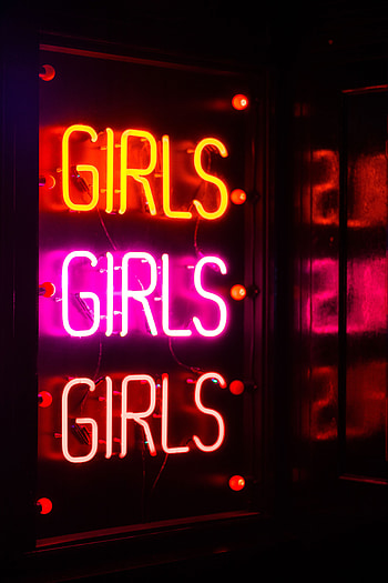 Words, Shine, Light, Neon, Illumination, Backlight, Inscription HD phone wallpaper