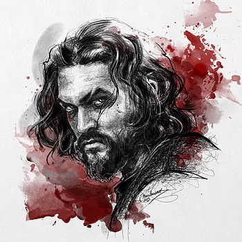 Jason Momoa Art, jason-momoa, artwork, digital-art HD phone wallpaper