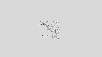 Drawing, pen, hand, drawing, artistic, Abstract HD wallpaper