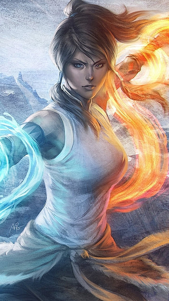 brown hair, blue eyes, Anime HD phone wallpaper