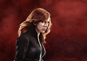 Black widow, Scarlett Johansson, Civil War HD wallpaper
