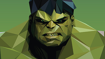 Hulk Facets, hulk, facets, artist, artwork, behance HD wallpaper