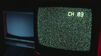 Retro TVs in a dark room | Static TV ON Stock Video Footage - VideoBlocks HD wallpaper