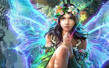 Fantasy fairy, Artwork, Wings, Girl, Fantasy HD wallpaper