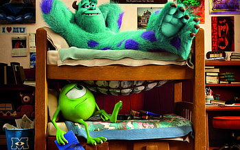 Monsters, Inc., Animation classic, Adorable monsters, Laughter factory HD wallpaper