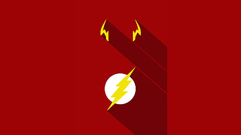 Flash Minimalism Poster, flash, minimalism, artist HD wallpaper